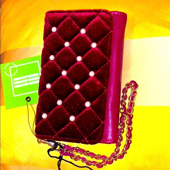 Dream Control Handbags - HOST PICK❣️NWT Dream Control Burgundy Pearl Wristlet